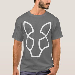 Camiseta Resumen de arte en línea Amante del arte animal mí