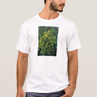 Camiseta Resumen De Arte Geométrico Del Hombre Y El Esquele