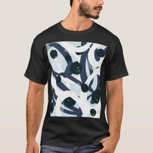 Camiseta Resumen de arte: Ilustracion de pintura sin foco