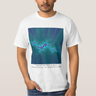 Camiseta Resumen de arte por la atmósfera de cambio climá