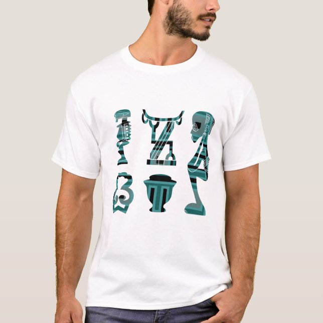Camiseta Resumen de arte tribal africano (Anverso)
