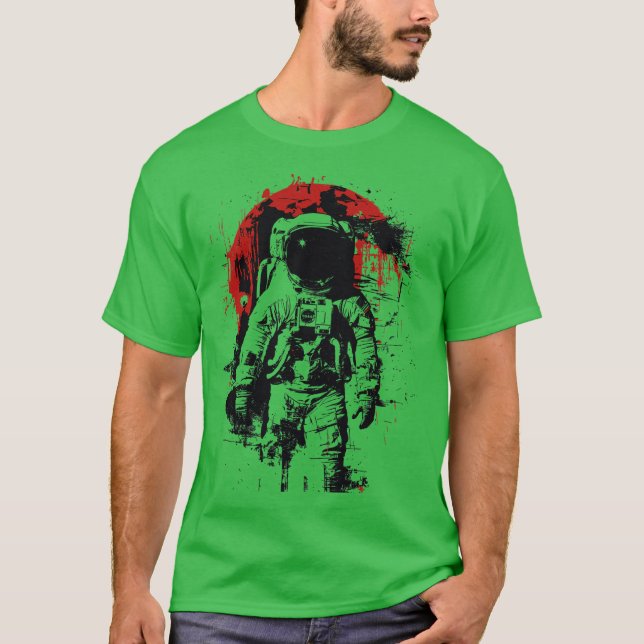 Camiseta Resumen de astronautas (Anverso)