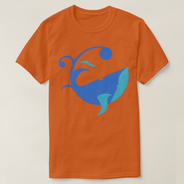 Camiseta Resumen de ballenas (Diseño del anverso)