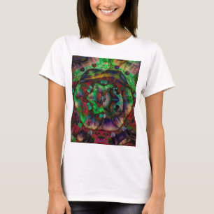 Camiseta Resumen de brote de flores de bonito