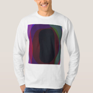 Camiseta Resumen de color oscuro 716