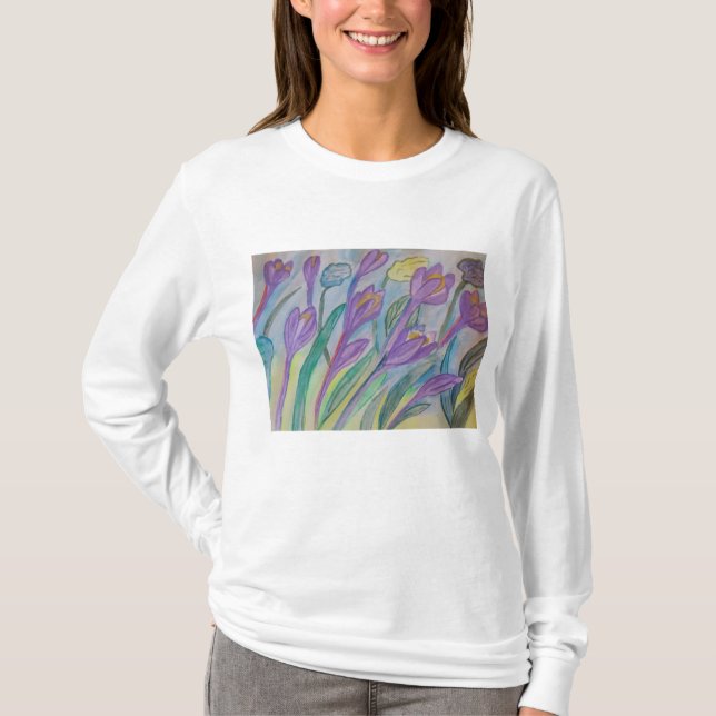Camiseta Resumen de Crocus Spring (Anverso)