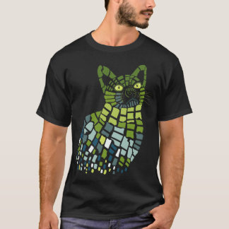 Camiseta Resumen de diseño de gato