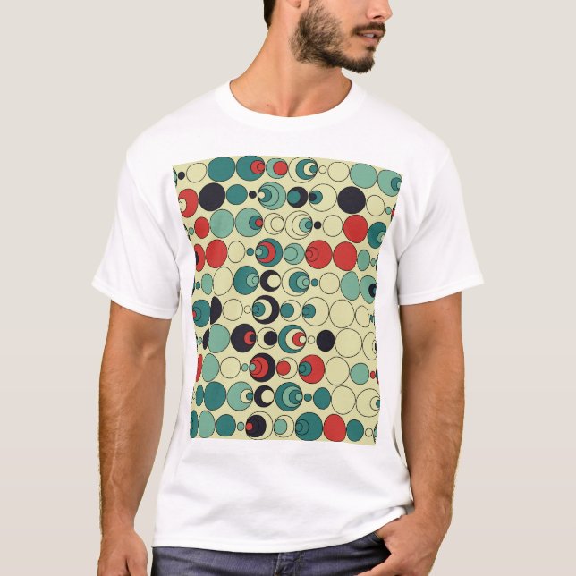 Camiseta Resumen de diseño de patrones geométricos sin cost (Anverso)