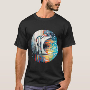Camiseta Resumen De Diversión Optimista Del Círculo De La V