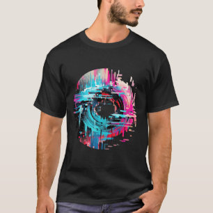 Camiseta Resumen De Diversión Optimista Del Círculo De La V