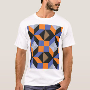 Camiseta Resumen de fondo de escritorio de diseño creativo