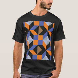 Camiseta Resumen de fondo de escritorio de diseño creativo