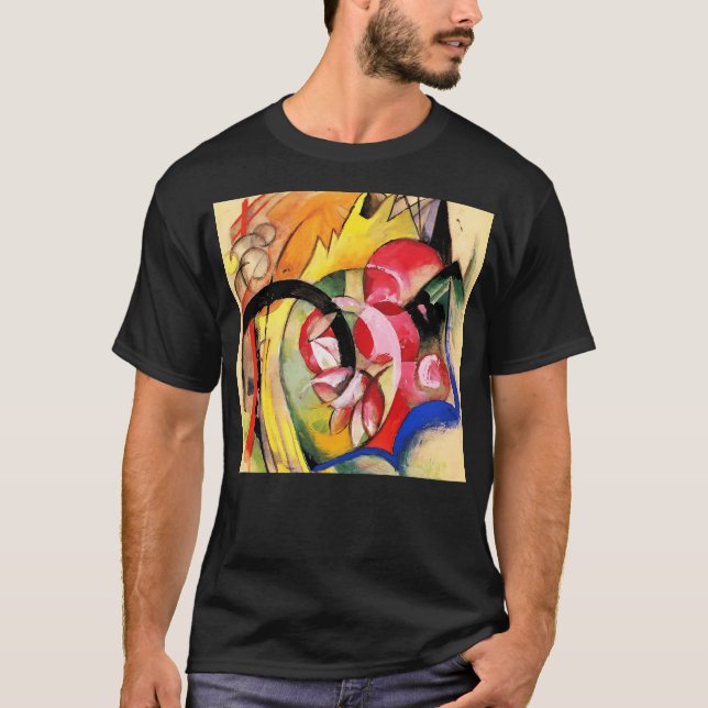 Camiseta Resumen de Franz Marc (Anverso)