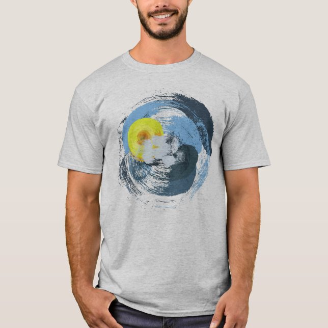 Camiseta Resumen de Guay sobre el arte del sol y las nubes (Anverso)