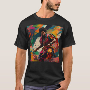 Camiseta Resumen de Guerrero de Yasuke African Samurai