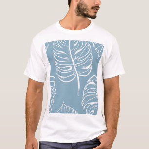 Camiseta Resumen de hojas tropicales: Verdor sin focas.