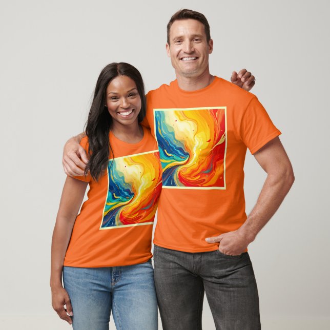Camiseta Resumen de incendios y agua (Unisexo)