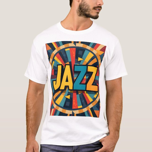 Camiseta Resumen de jazz (Anverso)