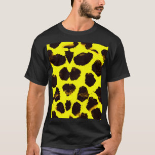 Camiseta Resumen de la acuarela del leopardo de impresión a