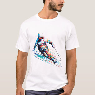 Camiseta Resumen de la competencia de velocidad rápida en d