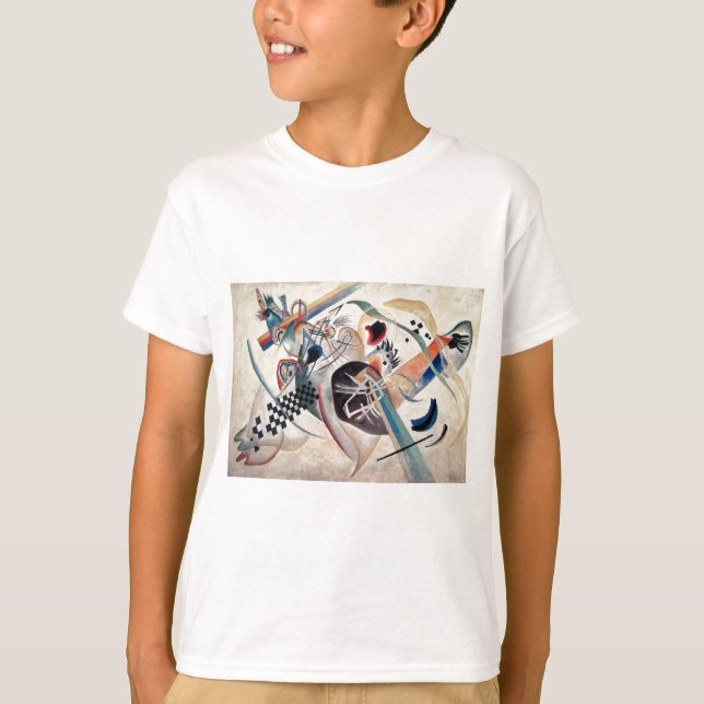 Camiseta Resumen de la composición de Kandinsky (Anverso)
