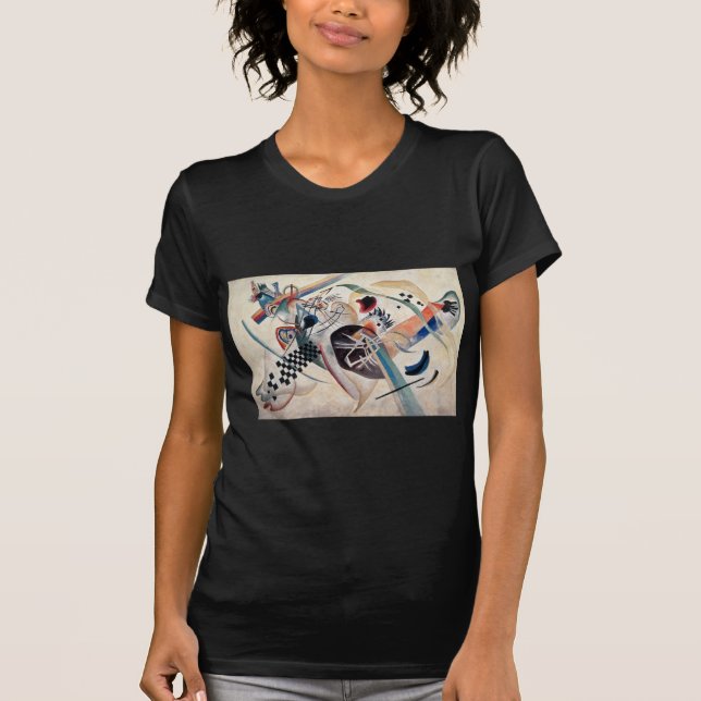 Camiseta Resumen de la composición de Kandinsky (Anverso)