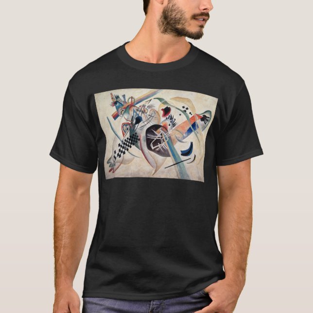Camiseta Resumen de la composición de Kandinsky (Anverso)