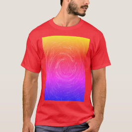 Camiseta Resumen de la espiral de la galaxia arcoiris