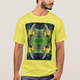 Camiseta Resumen de la flor amarilla marina salvaje