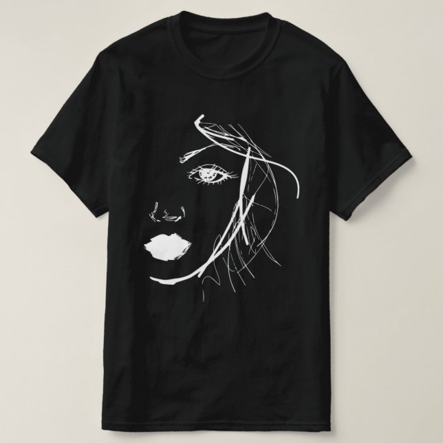 Camiseta Resumen de la idea de regalo para una mujer de art (Diseño del anverso)