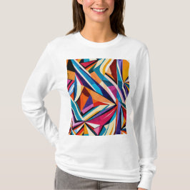 Camiseta Resumen de la superficie geométrica art 1223 - Lon