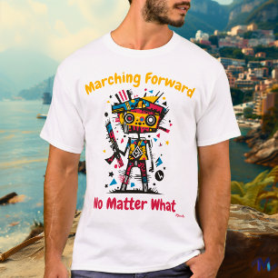 Camiseta Resumen de la vibrante resiliencia de los soldados