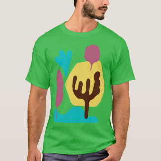 Camiseta Resumen de las formas de cactus