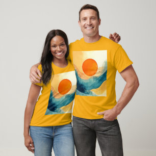 Camiseta Resumen de las olas de sol