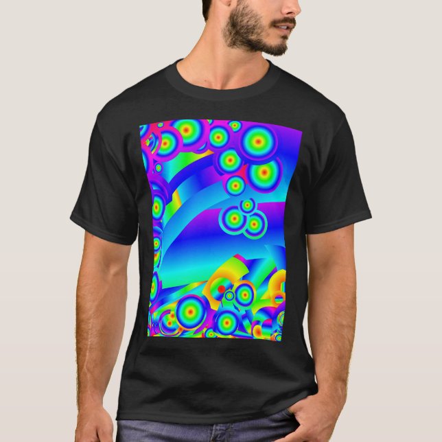 Camiseta Resumen de las olas oceánicas (Anverso)
