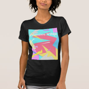 Camiseta Resumen de los colores de las vibraciones positiva
