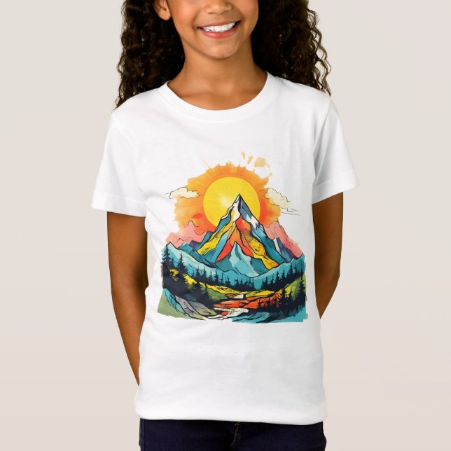 Camiseta Resumen de montaña (Anverso)