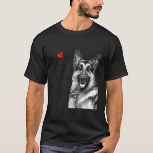 Camiseta Resumen de Pastor Alemán