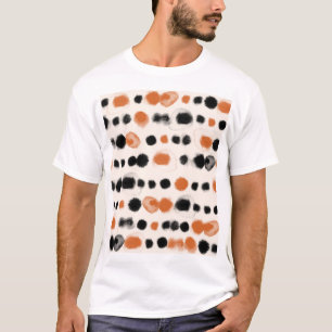 Camiseta Resumen de puntos de Polka: Geometría de acuarela.