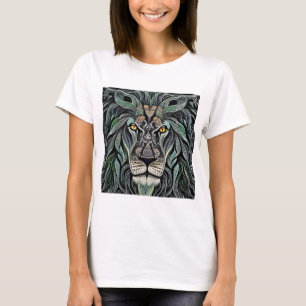 Camiseta Resumen de Shabby Chic King Lion