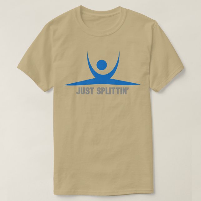 Camiseta Resumen de Splittin Hanuman Asana Style Strectc (Diseño del anverso)