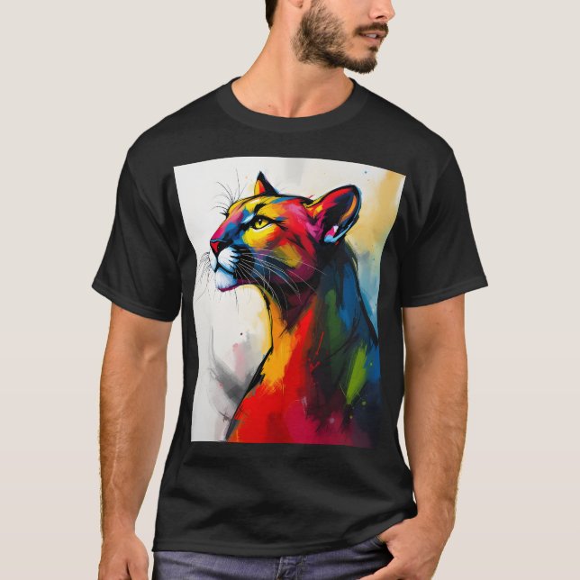 Camiseta Resumen de Style Groovy Cougar de los años 60 (Anverso)