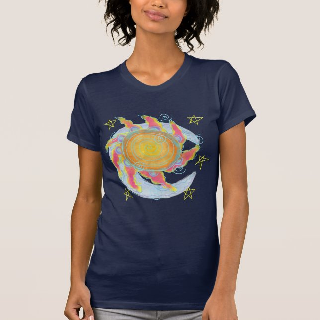 Camiseta Resumen de Sun y Moon Arte usable (Anverso)