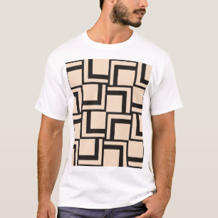 Camiseta Resumen de un patrón geométrico sin fisuras