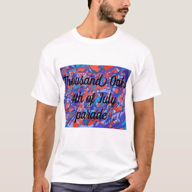 Camiseta Resumen del desfile de Mil Oaks del 4 de julio en  (Anverso)