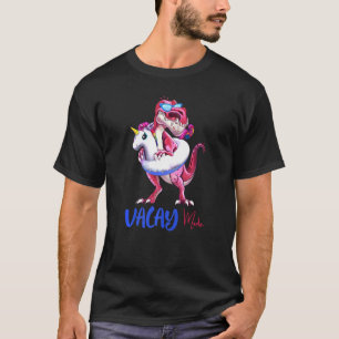 Camiseta Resumen del Fiesta del grupo flotante de dinosauri