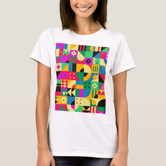 Camiseta Resumen del Jardín Moderno (Anverso)