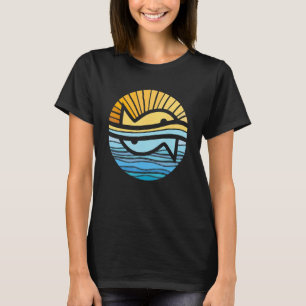 Camiseta Resumen Del Sund Y El Mar: Arte Geométrico Del Ama