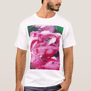 Camiseta Resumen Diseño de papel tapiz de pintura caos