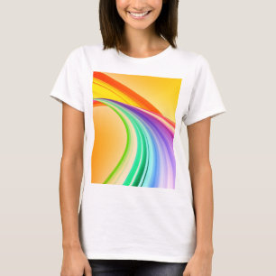 Camiseta Resumen Diseño Naranja amarillo fondo-10527